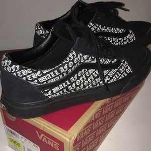Brand New Vans Black/Black
